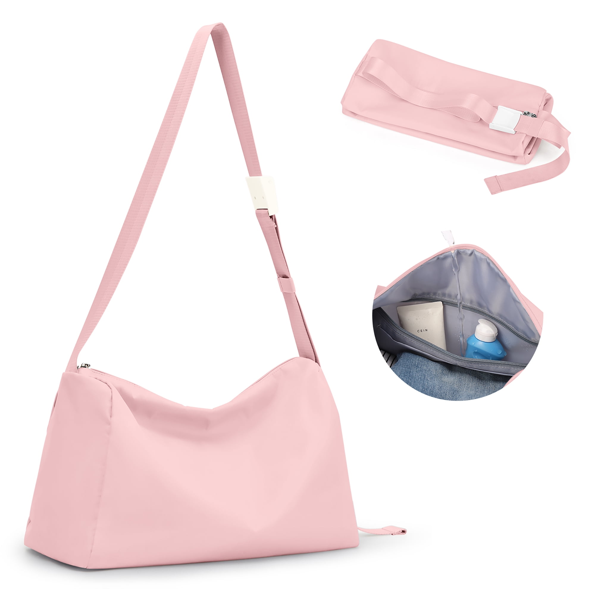 Gym Bag for Women and Men, Small Duffel Bag for Sports, Gyms and