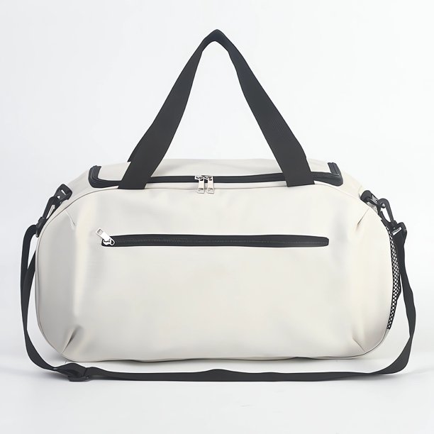 Gym Bag Womens Mens with Shoes Compartment and Wet Pocket,Travel Duffel