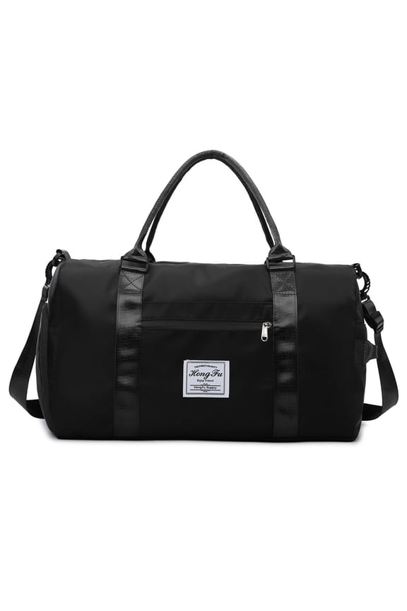 Womens Gym Tote Duffle Bag with Wet Pocket & Shoe Compartment, Sports Duffel Overnight Weekender Hospital Workout Carry on , Ideal for Travel, Swimming,Dance,All Season