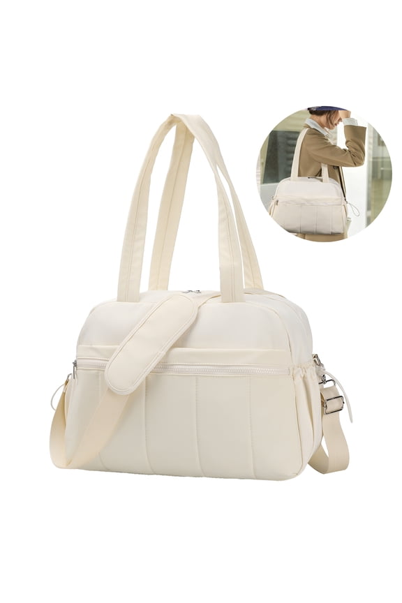 Gym Bag for Women, Lightweight Travel Duffle Bag with Wet Pocket, Water Resistant Carry On Weekender Bag