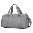 thumbnail image 1 of Gym Bag for Women Pu Sports Duffel Bag Workout Bag Overnight Weekender Duffle Bags with Shoes Compartment & Wet Pocket, 1 of 7