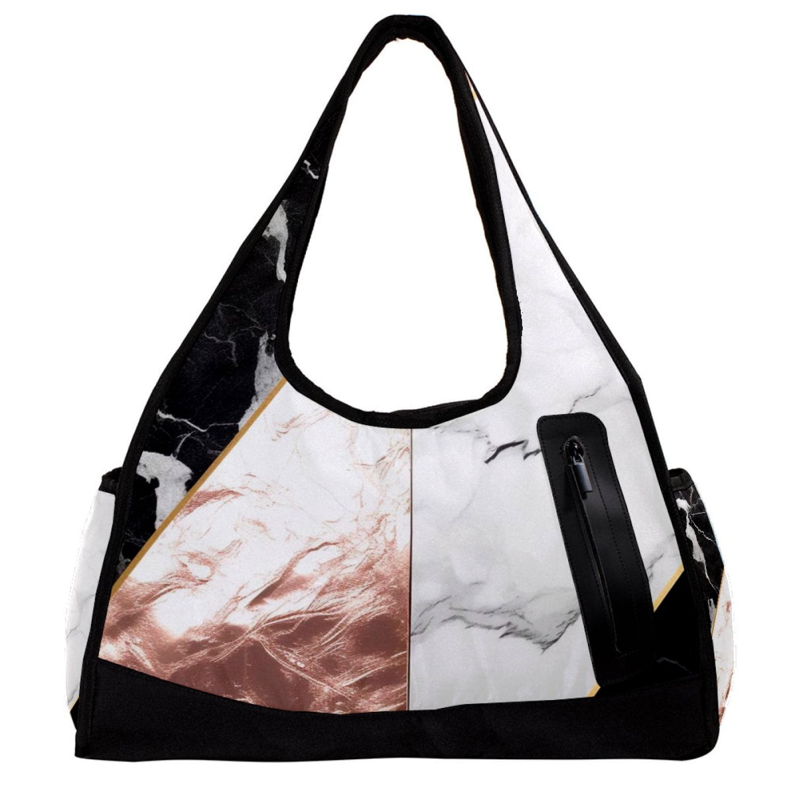 Black and rose gold gym bag hotsell