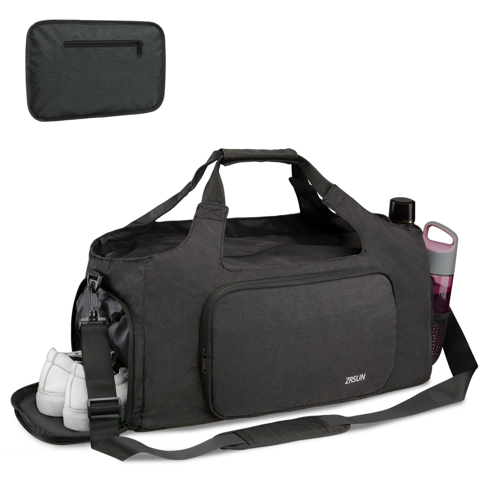 Gym Bags for Men Women, Sports Duffle Bag, Travel Gym Bag with Shoes