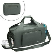 Gym Bags for Men Women, Sports Duffle Bag, Travel Gym Bag with Shoes Compartment and Wet Pocket, Foldable, Lightweight for Travel, Gym, Yoga