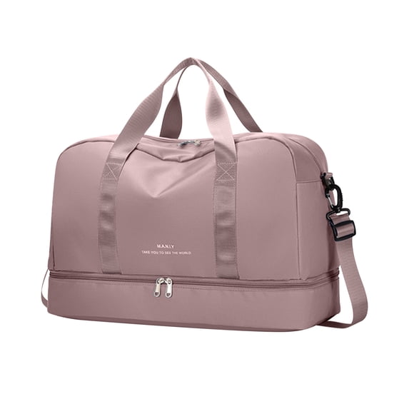Gym Bags for Men with Wet Dry Separation, 20-35L Expandable Duffle Bag for Sports Travel, Large Duffle Bag for Travel with Waterproof Polyester