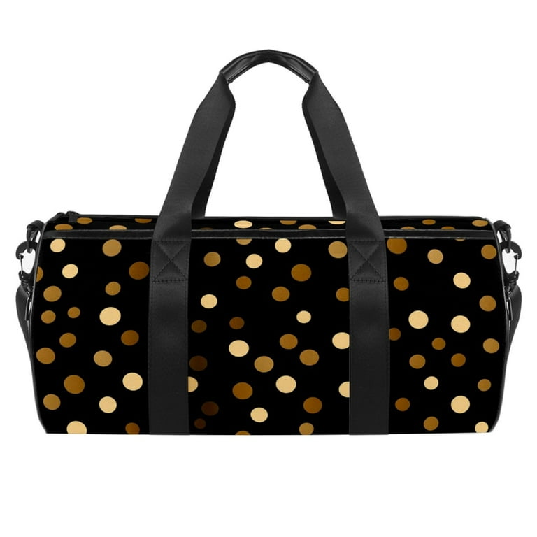 Gym Bags for Women Duffle Bag for Travel Black and Gold Gym Bag for Men Walmart