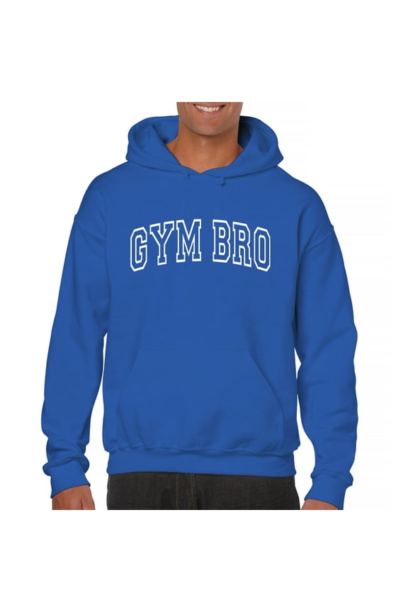 Gym Bro Unisex Hoodie Fitness Alpha Sigma Workout Rat Pump Cover Rizz