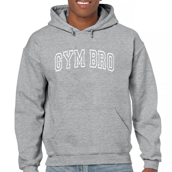 Gym Bro Unisex Hoodie Fitness Alpha Sigma Workout Rat Pump Cover Rizz