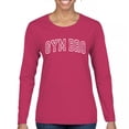 thumbnail image 1 of Gym Bro Women's Long Sleeve T-shirt Fitness Alpha Sigma Workout Rat Pump Cover Rizz, 1 of 7