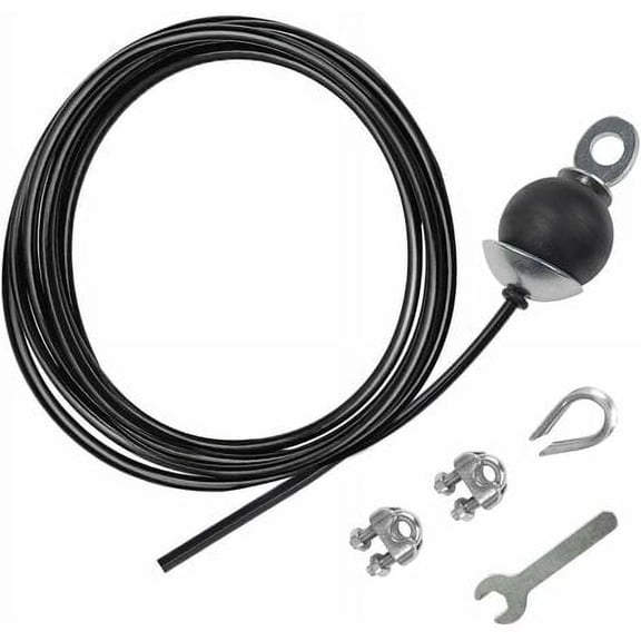 TuseyRxln Gym Cable, Fitness Steel Wire Cable DIY Home Gym Pulley Cable Machine Strength Training Cable
