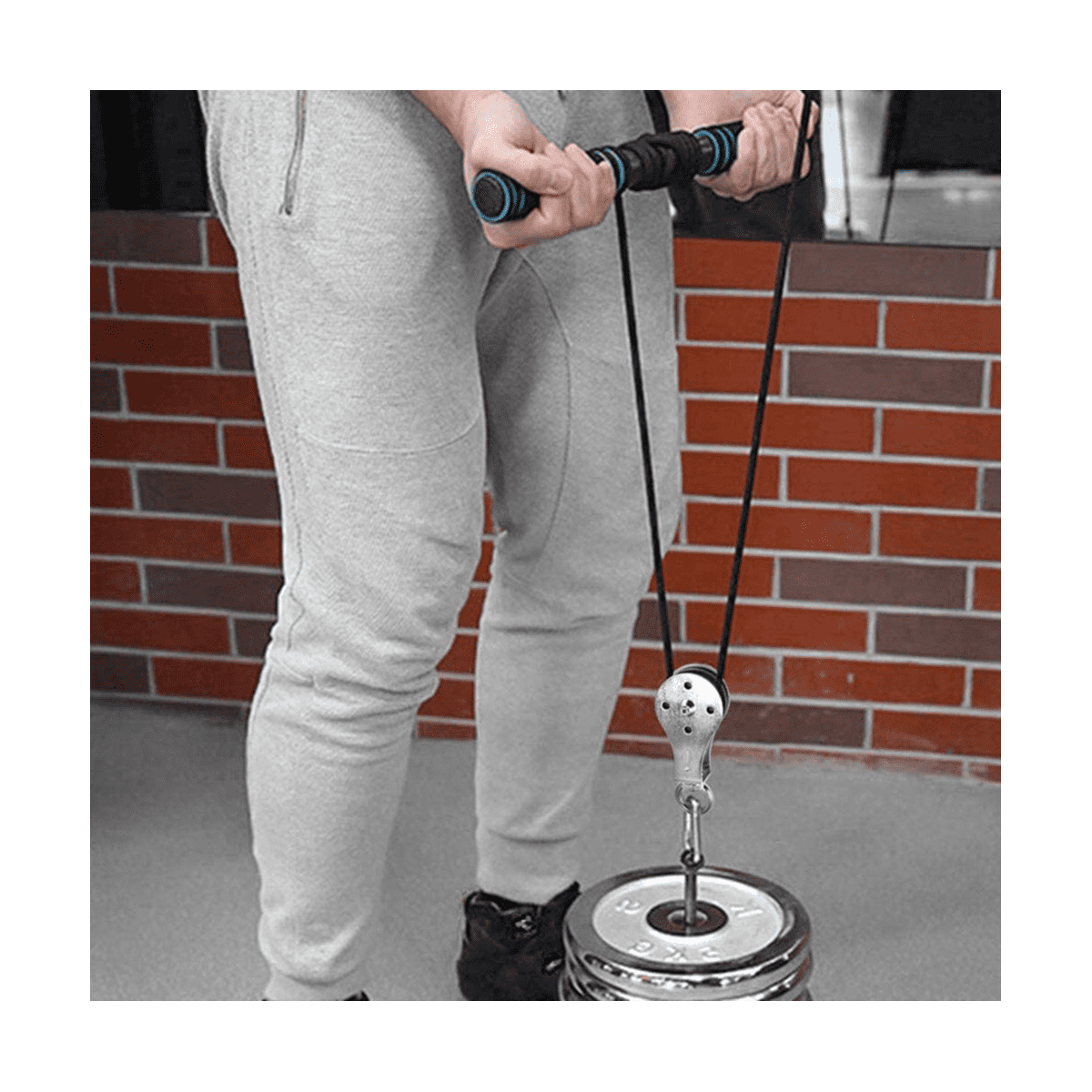 Gym Cable Pulley 360° Gym Accessories for DIY Home Gym Pulley System