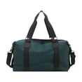 thumbnail image 1 of Gym Duffel Bag, Lightweight Travel Tote with Large Capacity, Foldable Weekender for Short Trips, Commuting, and Airline Carry-On, 1 of 6