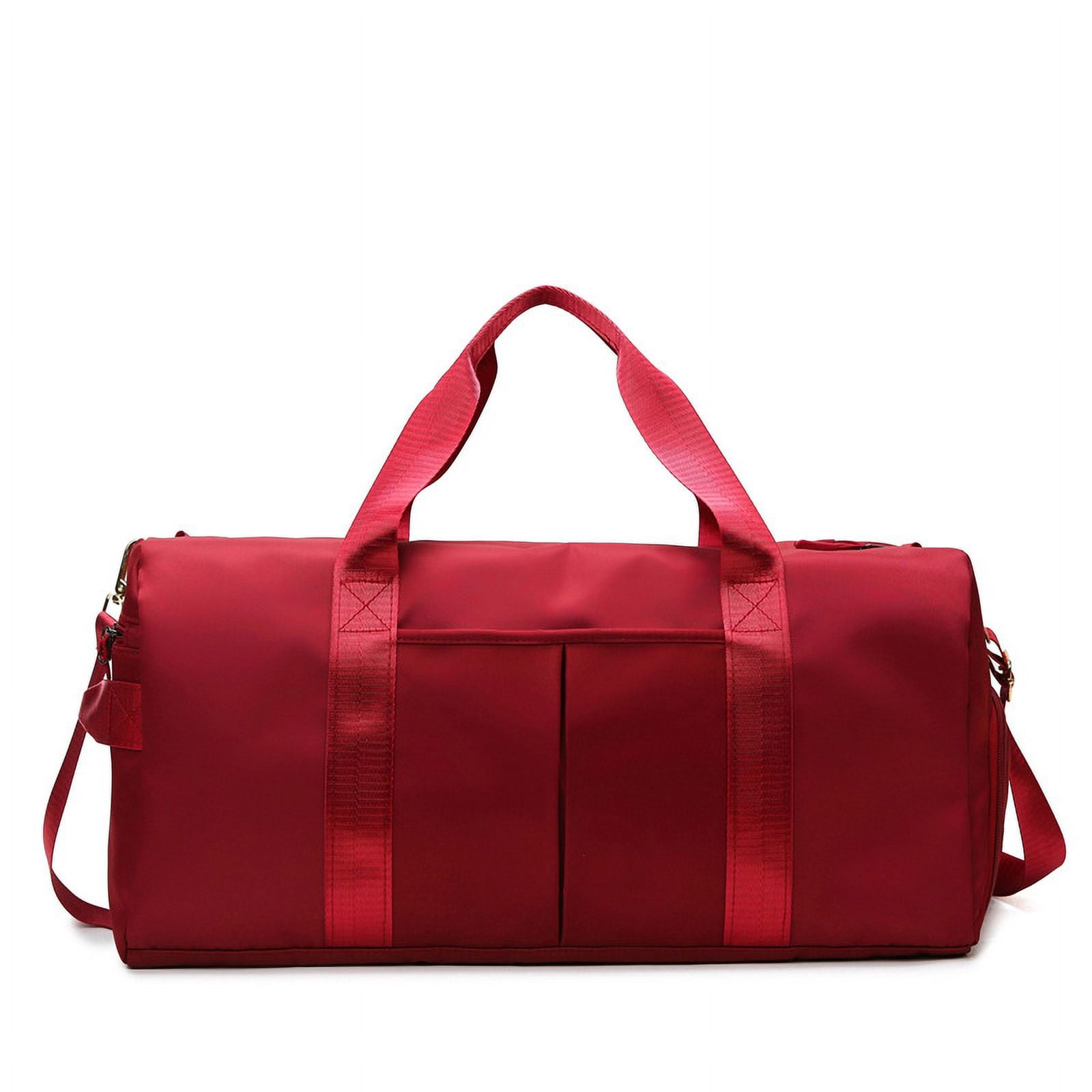 Gym Duffle Bag, Sports Gym Bag For Men and Women Travel Duffel bag with Wet Pocket and Shoes Compartment Sports Duffel Bag
