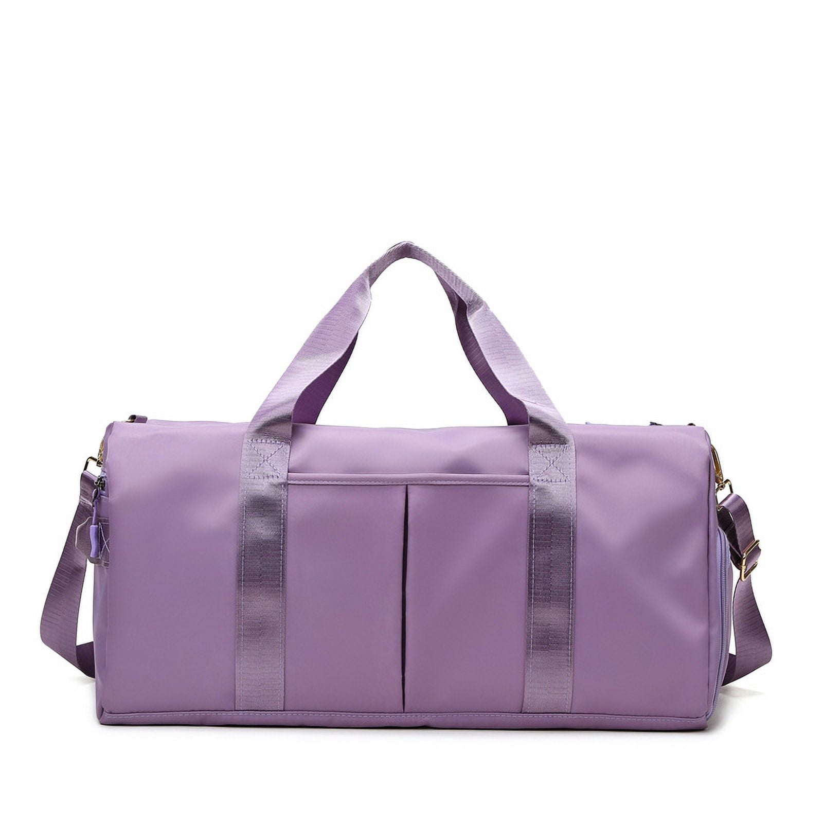 Gym Duffle Bag, Sports Gym Bag For Men and Women Travel Duffel bag with Wet Pocket and Shoes Compartment Sports Duffel Bag