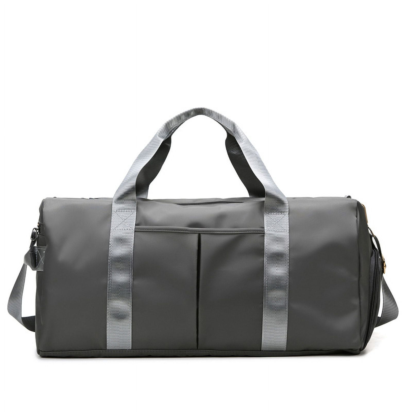 Gym Duffle Bag, Sports Gym Bag For Men and Women Travel Duffel bag with Wet Pocket and Shoes Compartment Sports Duffel Bag