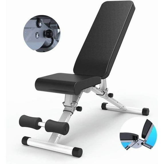 Gym Equipment Weight Bench Workout Bench Home Gym Exercises Weight Table Folding dumbbell bench Multifunctional Fitness Chair Little Bench Press Bench Home Supine Board Fitness Equipment