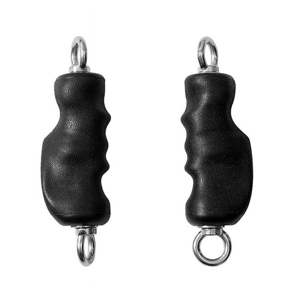 Gym Exercise Grip Handles LAT Pull Down Attachment, Handle for Cable,DIY Workout Equipme ywm58