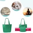 thumbnail image 1 of Gym Fitness Exercise Workout Yoga Pilates Mat Canvas Carrier Bag, 1 of 8