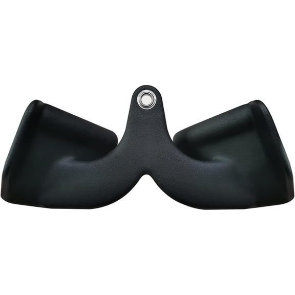 Gym Fitness Rowing T-bar V-bar Pulley Machine Attachment, Bicep Curl Tricep LAT pulldown Bar Strength Handle Grips LAT Pull Down Bar for Seat Row Workout