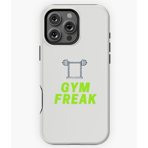 Gym Freak Fitness Workout Gift M2457 Phone Case for iPhone 17 16 15 14 13 12 11 Pro Max