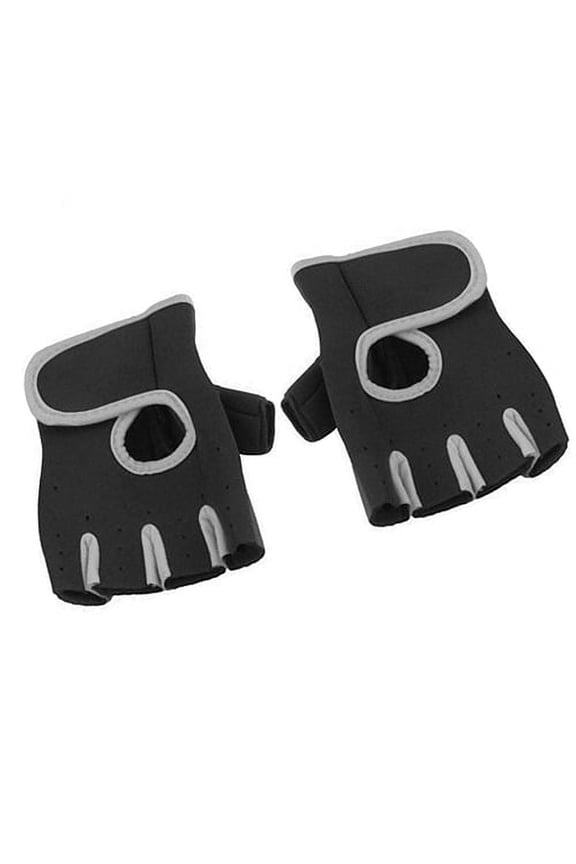 Gym Gloves Half Finger Weight Lifting Gloves for Men Women Non-Slip Silicone Palm Padded Fitness Gloves Breathable Workout Gloves for Weightlifting Pull Ups Crossfit Gym Training Cycling