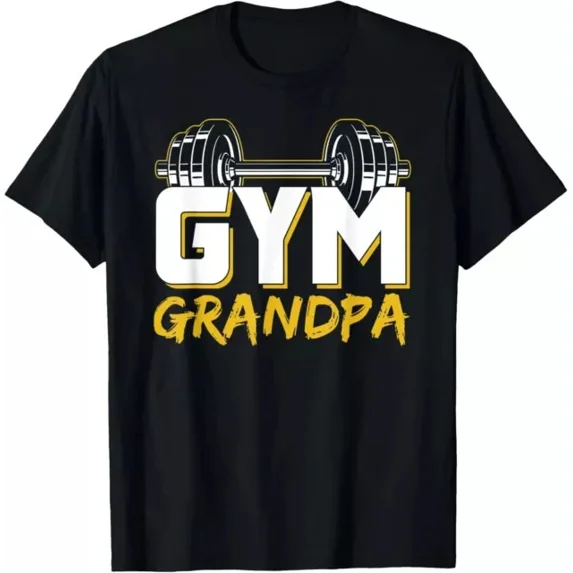 Gym Grandpa Workout Training Fitness Weightlifting Granddad Shirt Unisex S-5XL Hot Trending Shirt, Vintage Birthday Gift
