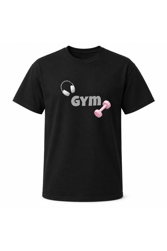 Gym Graphic T-Shirt Unisex Classic Fit Short Sleeve Tee
