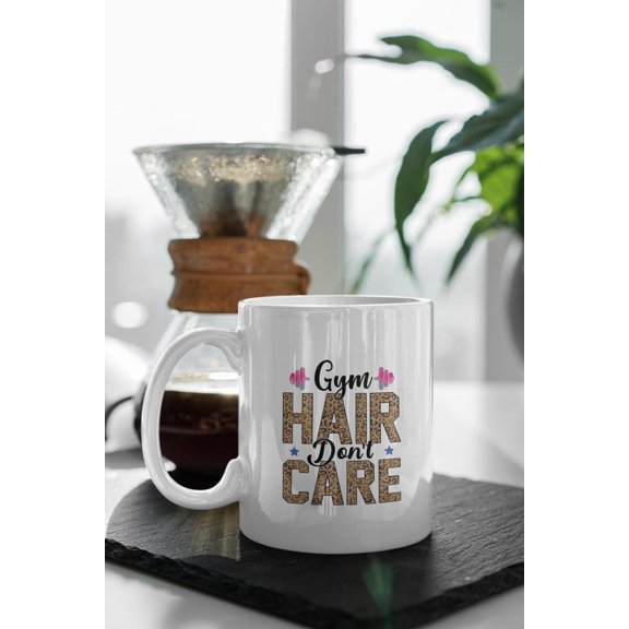 Gym Hair Donare Mug Funny Fitness Mug Gym Lover Gift Workout Mug Cute Fitness Quote Cup Coffee C1Ardio Mug