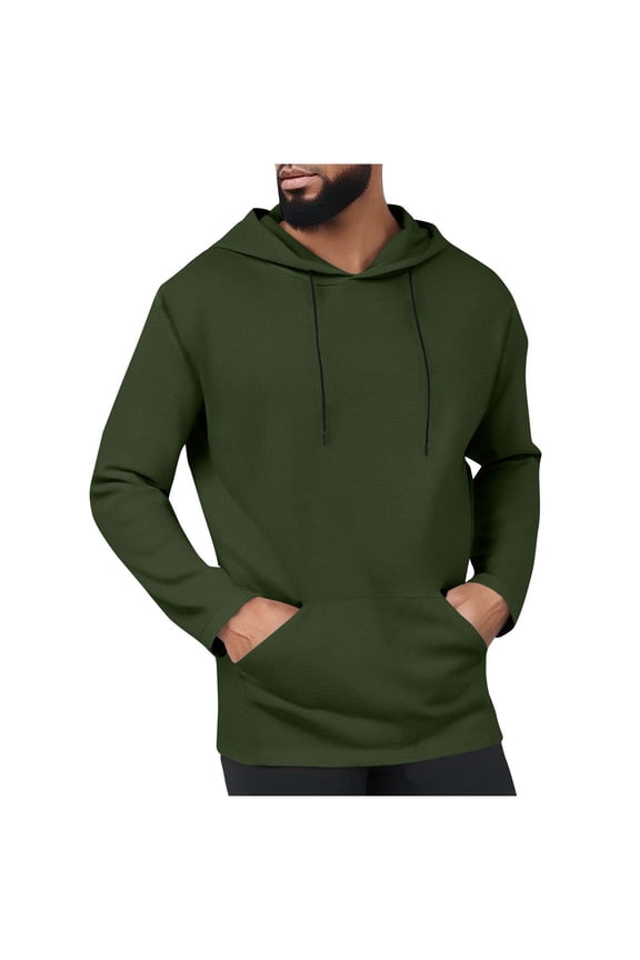 Gym Hoodies for Men Lightweight Mesh Breathable Workout Hooded Sweatshirt with Drawstring Plain Casual Long Sleeve Sweater Solid Color Fitness Sports Athletic Hoody Pullover Tops