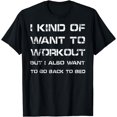 thumbnail image 1 of Gym Humor Workout Sarcastic Tee Weightlifting Bodybuilding T-Shirt, 1 of 4