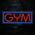 thumbnail image 1 of Gym-LED Neon Sign 30"L x 12"H #30556, 1 of 3