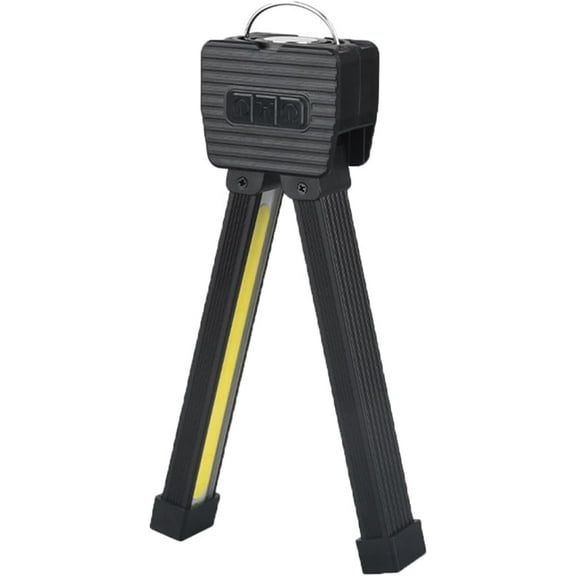 Gym Lamp for Posing, Portable Magnetic LED Flashlight with Hanging Hook, 7 Speed Dimming, 180 Degree Folding, USB Rechargeable Work Light, Camping Light for Bodybuilding, Photography, Outdoor