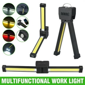 Gym Lamp for Posing,Posing Lamp,Gear Dimming,Portable Magnet LED Flashlight with Hanging Hook,Handheld USB Rechargeable Worklight,Magnetic Work Light with 180 Degree Folding,Power Bank Camping Light