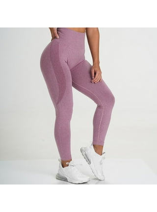 XFLWAM Workout Leggings for Women High Waist Tummy Control Buttery Soft Gym  Sport Yoga Pants Squat Proof Booty Tights Green S 