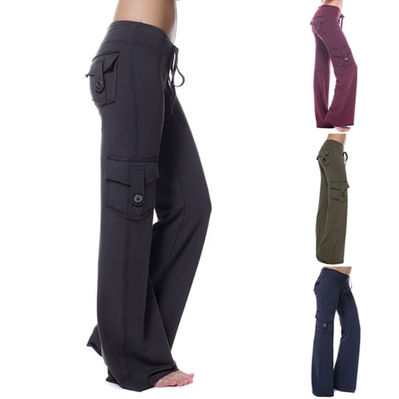 Gym Leggings for Women Plus Size Workout Yoga Pants Casual Bootcut Yoga Pants Fitness Leggings for Workout Running Athletic Activewear