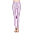 thumbnail image 1 of Gym Leggings for Women Tummy Control High Waist Lifting Workout Shiny Tights Women's Yoga Pants,Purple,L, 1 of 5