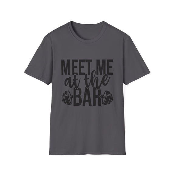 Gym Life Funny Bar Inspirational Men Women Graphic Tee