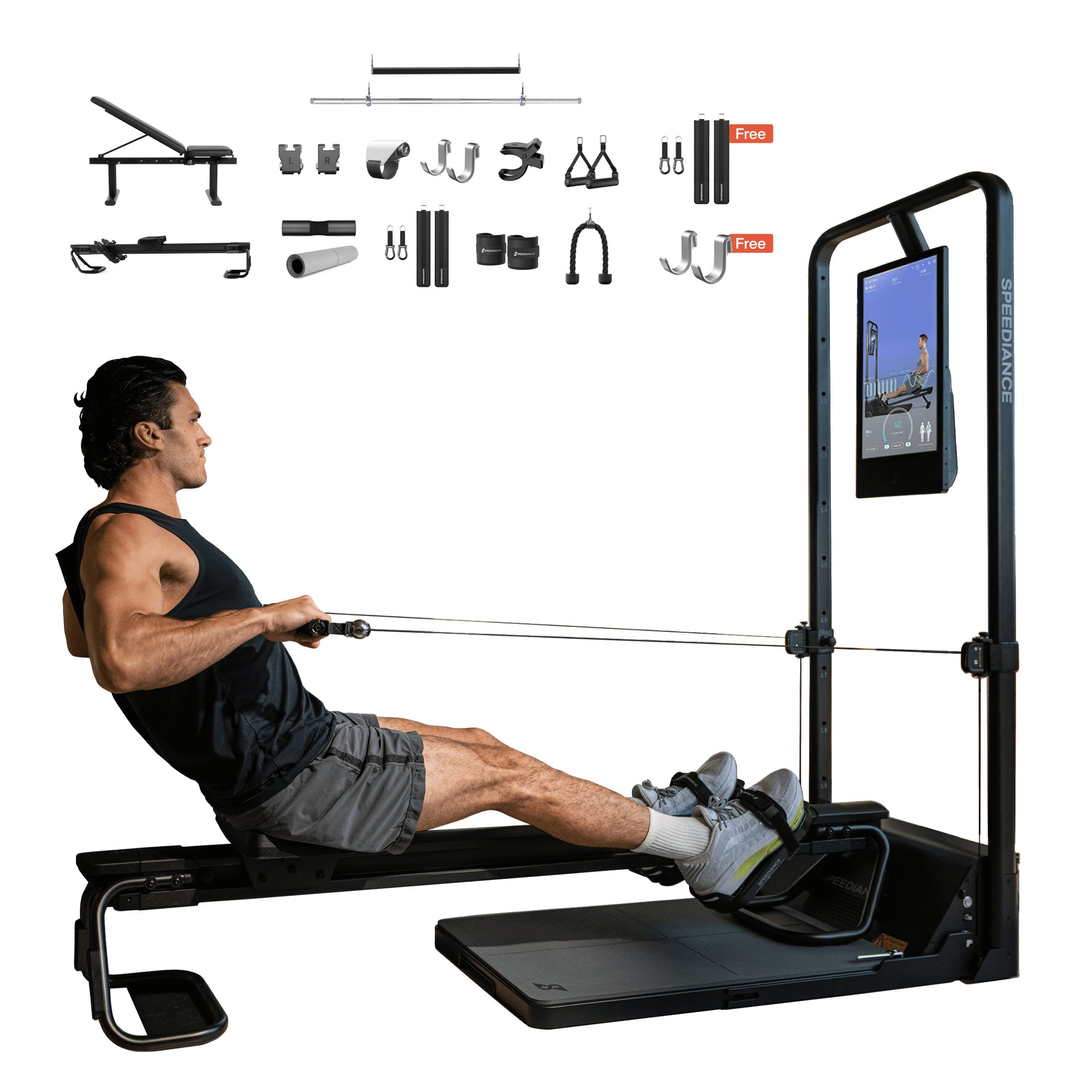 Gym Monster 2 – AI-Powered Home Workout System with Adjustable