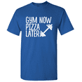 thumbnail image 1 of Gym Now Pizza Later - Motivational T-Shirt Gym Motivational T-Shirt, 1 of 5