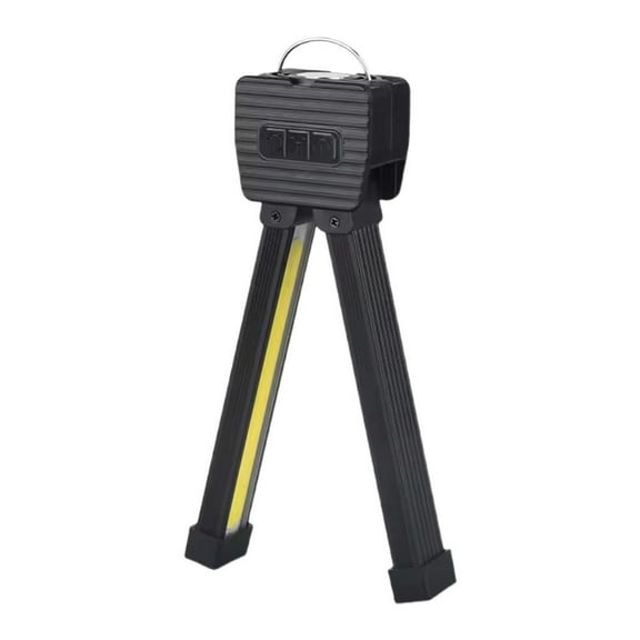 Gym Posing Lamp, Magnetic LED Work Light with Hook, 7-Level Dimming, USB Rechargeable Power Bank