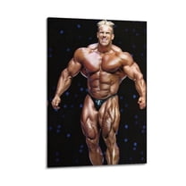 Gym Poster Bodybuilder Poster Jay Cutler Mr Olympia Poster for Room Aesthetic Posters & Prints on Canvas Wall Art Poster for Room