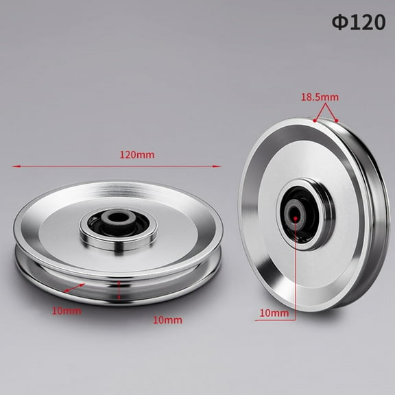 Gym Pulley Aluminium Alloy Fitness Pulley Home Gym Attachments Part Exercise Strength Training Accessory Gym Accessory