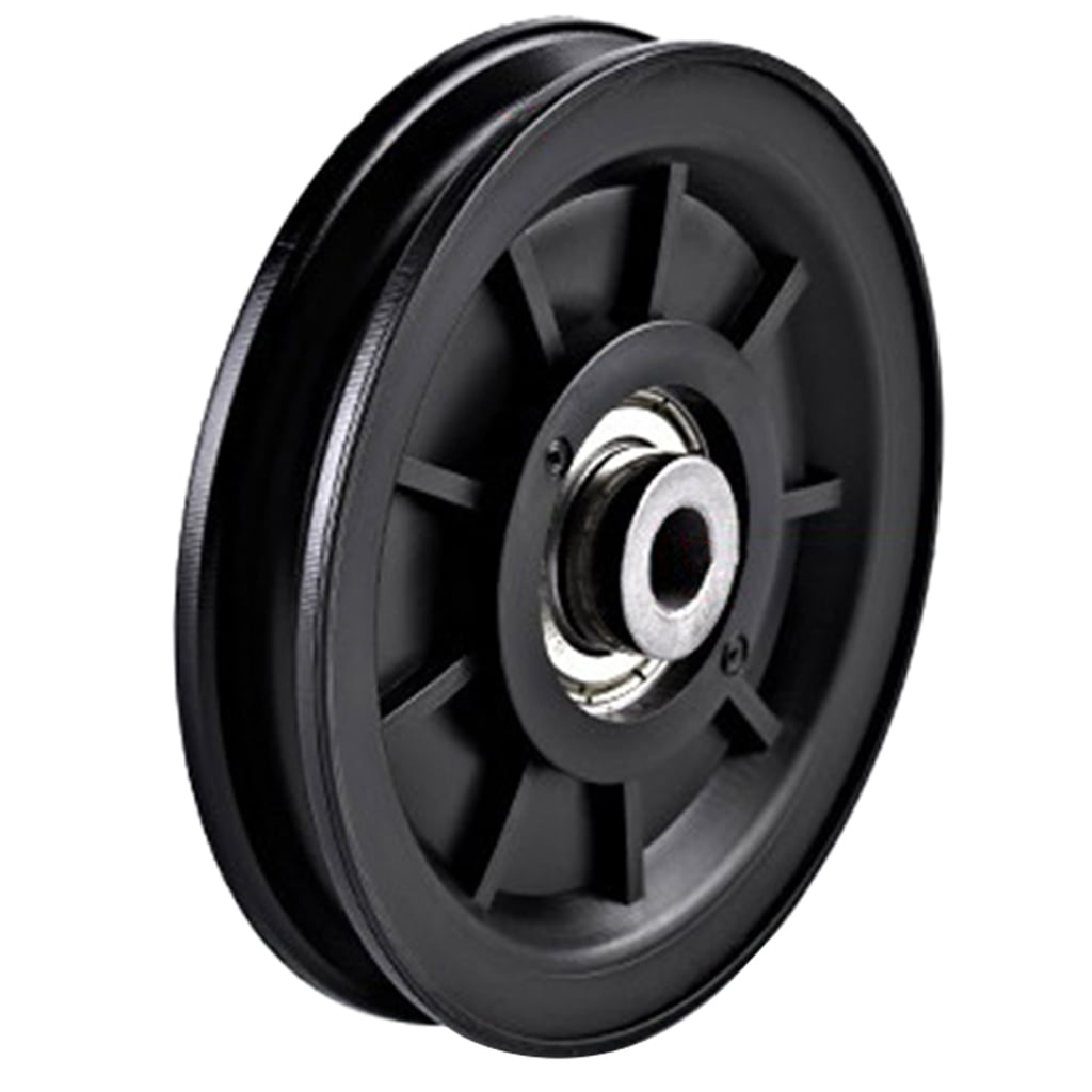 Universal Aluminum Gym Pulley Wheel – 90mm Diameter For Cable Machines & Home DIY