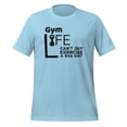 thumbnail image 1 of Gym Rat Bad Diet Exercise Lover Men Women Graphic Novelty Premium T-Shirt (Ocean Blue, S), 1 of 1
