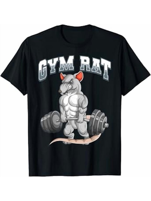 Gym Rat Fitness Bodybuilding T-Shirt