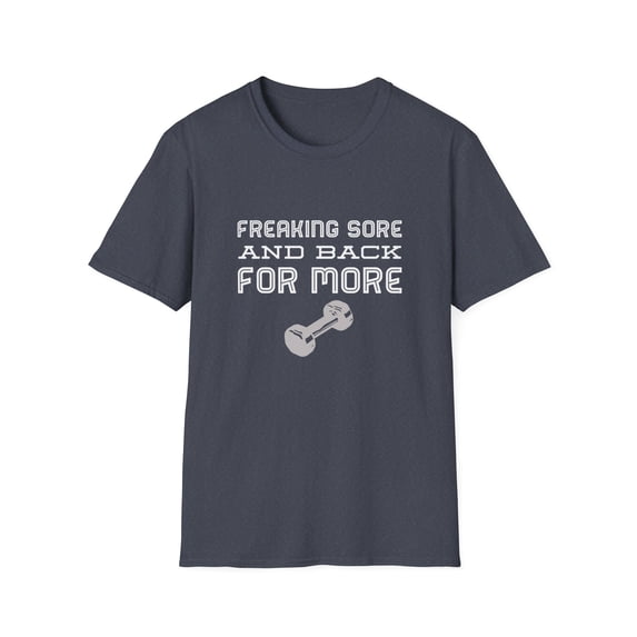 Gym Rat Sore Weight lifting Exercise Graphic Novelty Tee