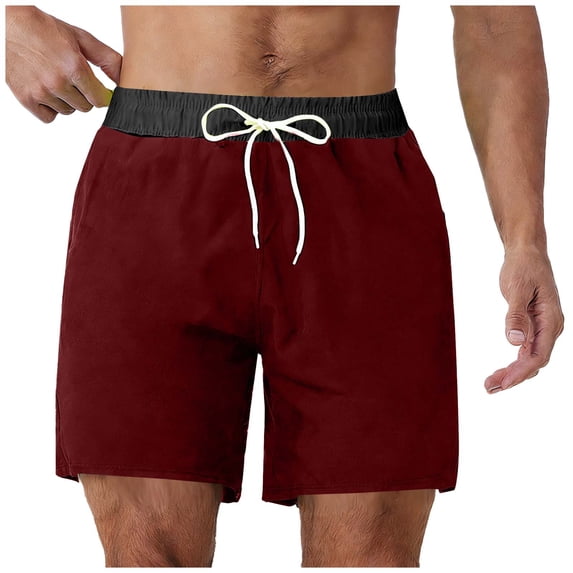 Gym Shorts Men 2 In 1 Men's Running Athletic Shorts 7'' Quick Dry Sports Gym Shorts with Pockets, Exercise Workout Shorts Men