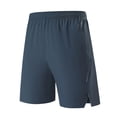 thumbnail image 1 of Gym Shorts Men 7 Inch Mens Athletic Shorts Quick Dry 7 Inch Running Shorts Breathable Mesh Gym Workout Shorts with Zipper Pockets, 1 of 5