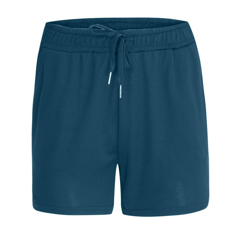 Gym Shorts for Men Mens Big Tall 4xl Workout Shorts Casual Quick dry Elastic High Waisted Solid Color with Pockets Running Shorts Summer Saving