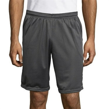 Gym Shorts for Men Quick Dry Men's Mesh Shorts Breathable Quick Drying Loose Straight Five Point Basketball Training Running Fitness Sports Big and Tall Shorts for Men Gray B